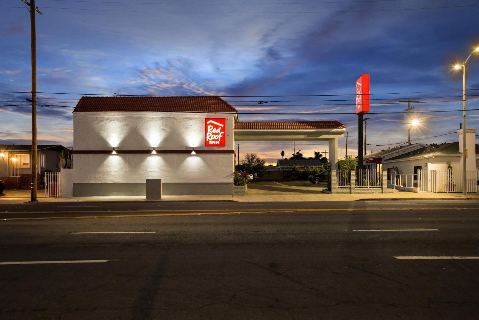 Red Roof Inn Carson - Wilmington, Ca Los Angeles Dış mekan fotoğraf