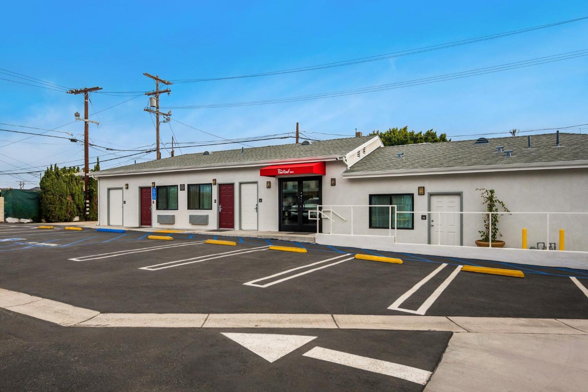 Red Roof Inn Carson - Wilmington, Ca Los Angeles Dış mekan fotoğraf